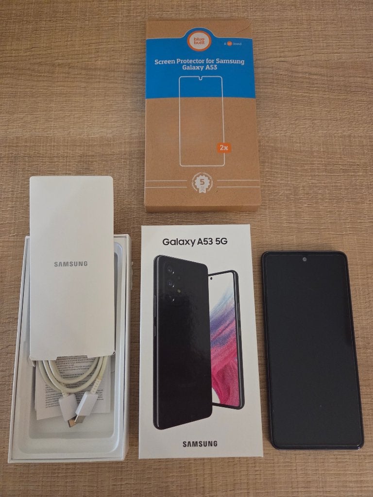 Samsung Galaxy A53 5G, 128 GB, zwart, perfecte staat, Télécoms, Téléphonie mobile | Samsung, Enlèvement ou Envoi, Comme neuf, Android OS
