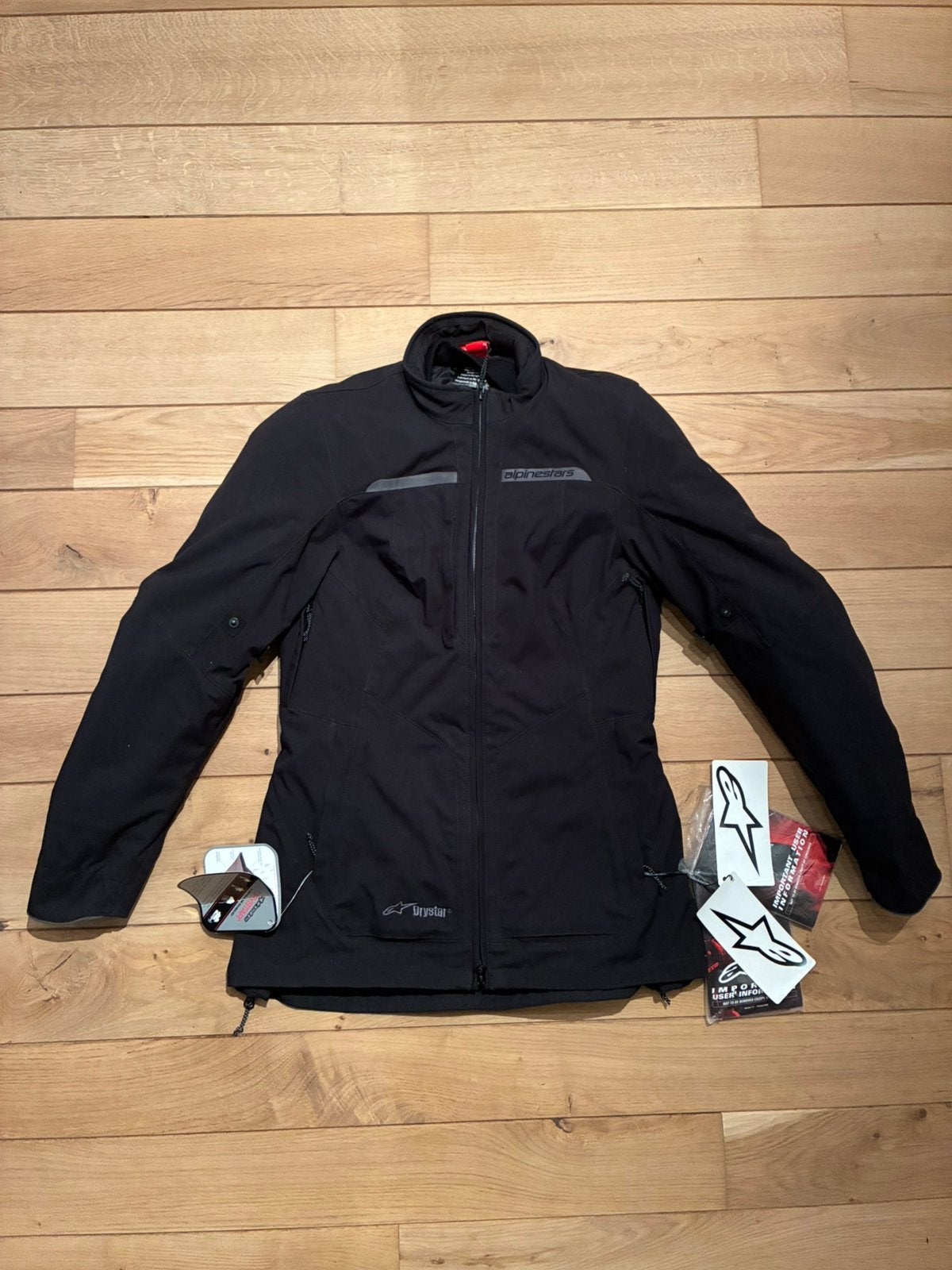 ALPINESTARS Deauville Drystar zwart dames maat M, Enlèvement, Neuf, avec ticket, Femmes, Manteau | tissu
