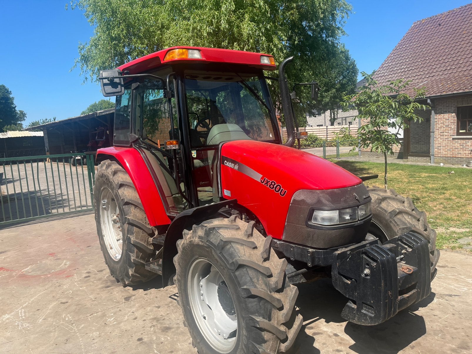 Case jx 80 u, Articles professionnels, Enlèvement
