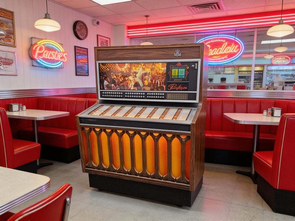 NSM Prestige Jukebox - Getest en Gepoetst. inruiler., Enlèvement, Utilisé, 1970 à nos jours, Autres marques
