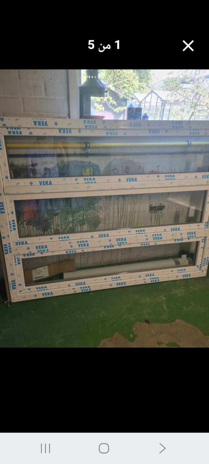 Nieuw PVC Raam VEKA (Verkeerde maat besteld) - 190 x 150 cm, Doe-het-zelf en Bouw, Ophalen, Nieuw