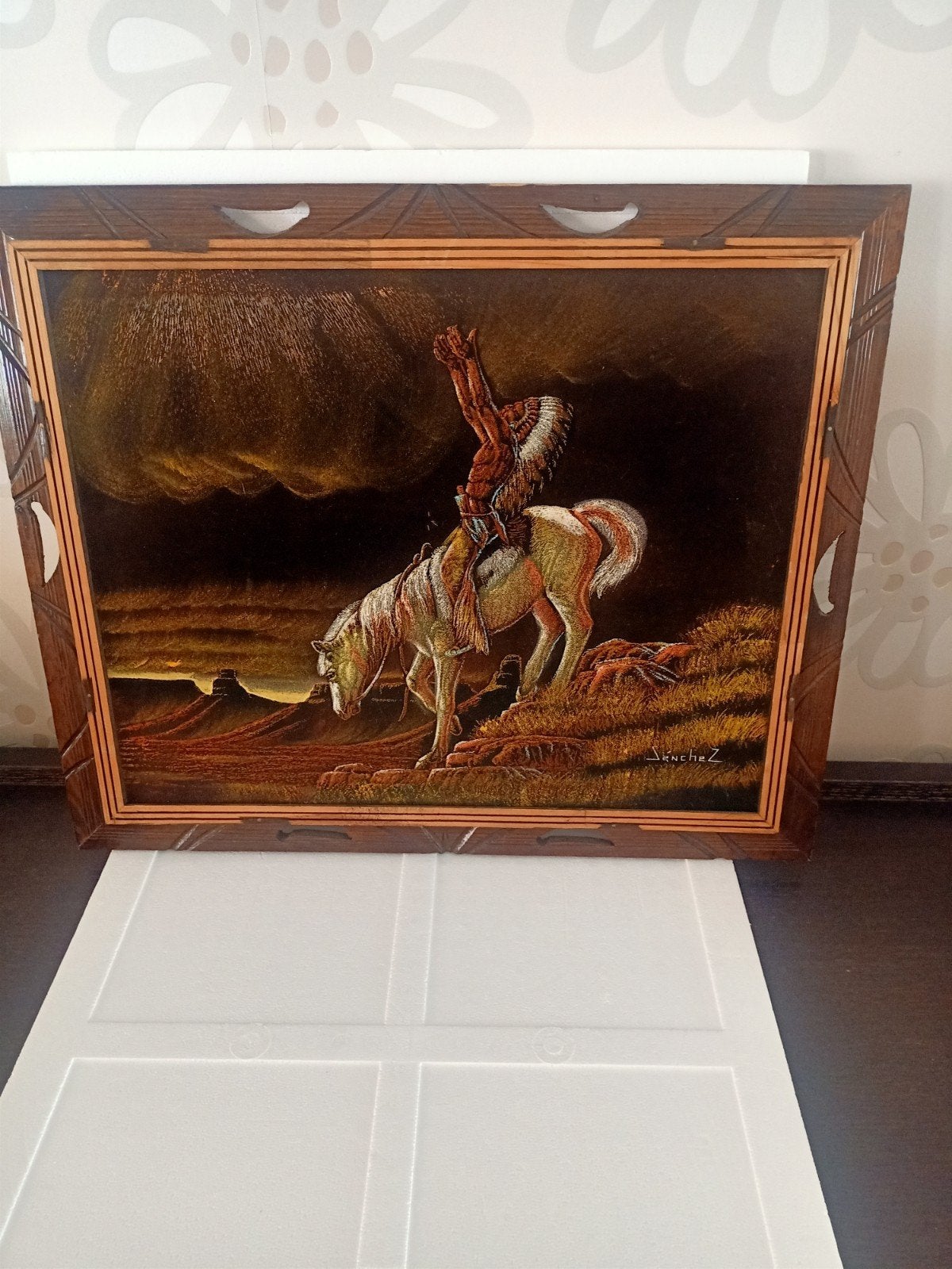 mooi schilderij van Sanchez, Ophalen