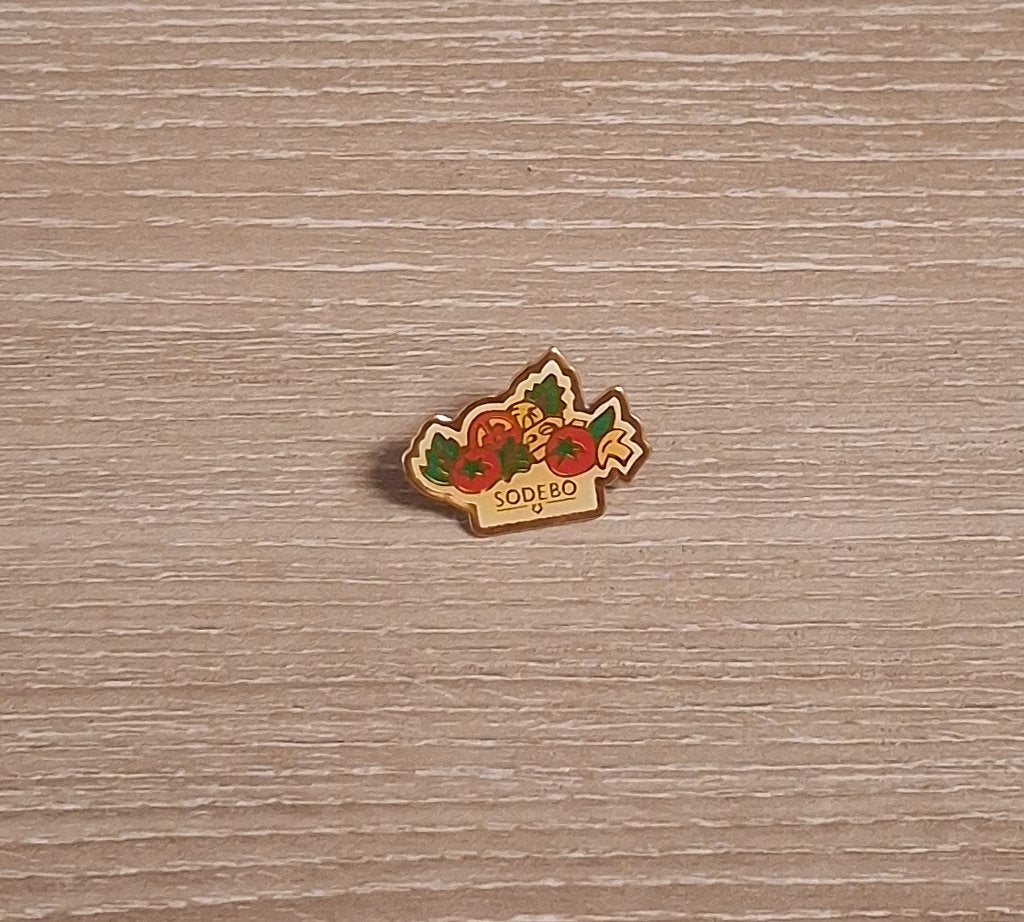 PIN - SODEBO - VOEDING - ALIMENTATION, Envoi, Utilisé, Marque, Insigne ou Pin's