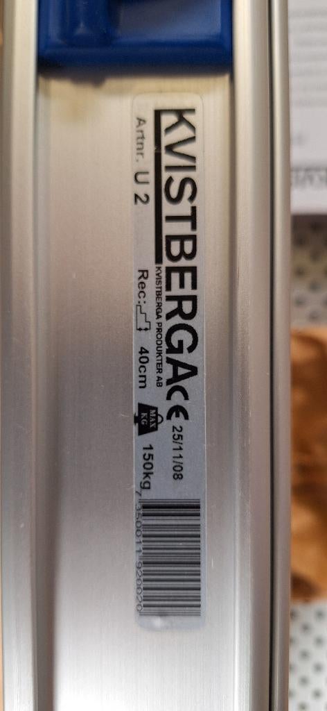 telescopische oprijplaten Kvistberga, Ophalen, Nieuw