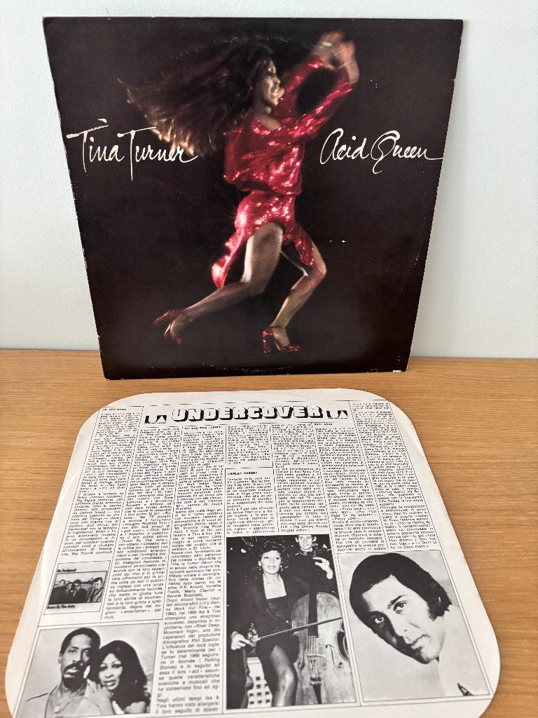 LP - Tina Turner - Acid Queen, CD & DVD, Vinyles | Rock, Enlèvement ou Envoi, Utilisé, LP, 12 pouces