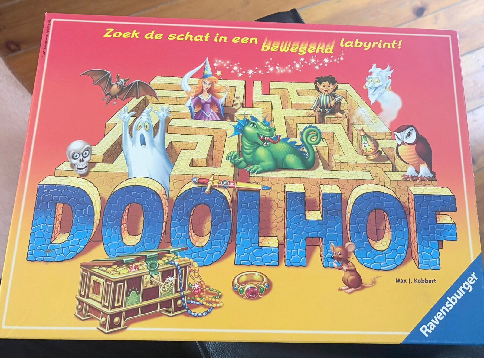 Ravensburger Doolhof, Hobby en Vrije tijd, Gezelschapsspellen | Bordspellen, Ophalen, Zo goed als nieuw