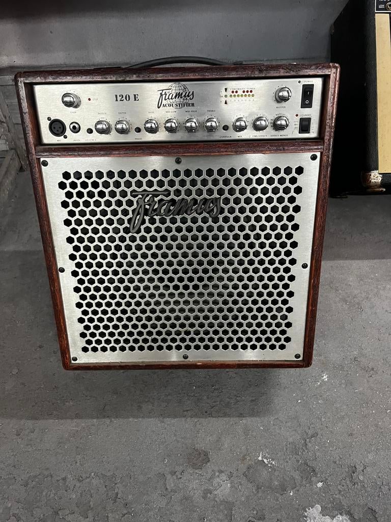 Gitaar versterker Framus accoustifier 120E, Ophalen, Zo goed als nieuw, Gitaar