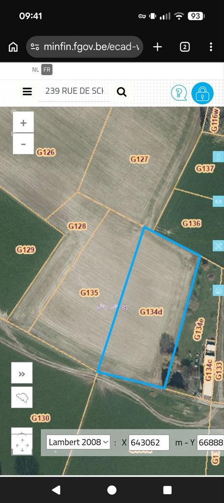 Terrain agricole Anderlecht, 1500 m² ou plus