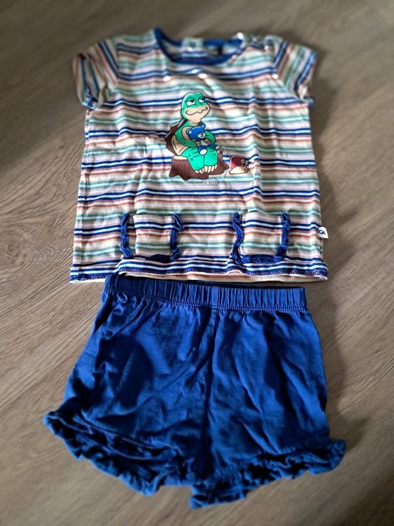pyjama Woody meisje nieuw - zomer maat 80, Ophalen, Nacht- of Onderkleding, Meisje, Nieuw