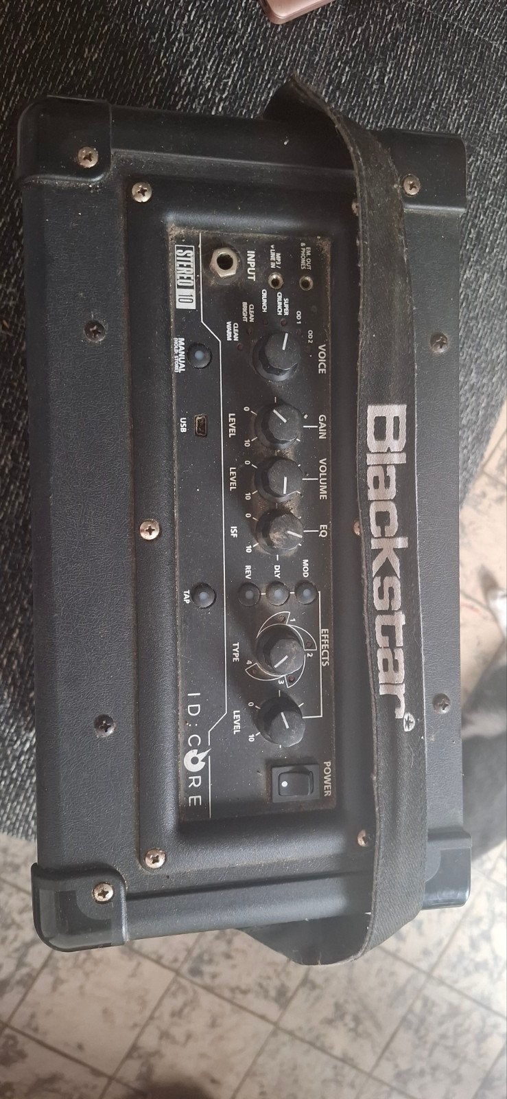 versterker voor gitaar, Ophalen