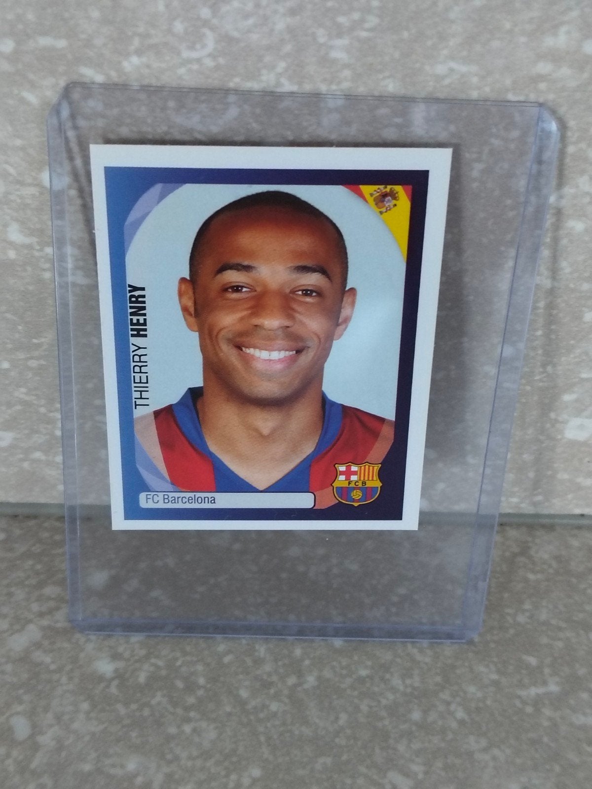 Panini sticker Champions League 2007-2008 Thierry Henry, Verzamelen, Ophalen of Verzenden