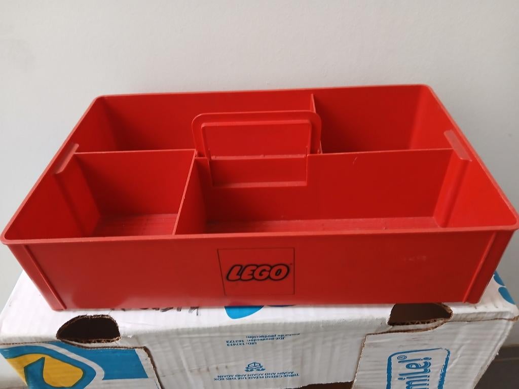 Vintage legobak, Ophalen