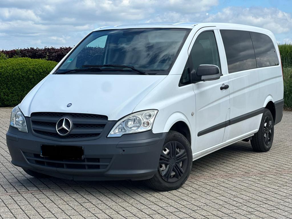 Mercedes vito 113 dubbele cabine, Auto's, 100 kW, Zwart, 4 cilinders, Wit