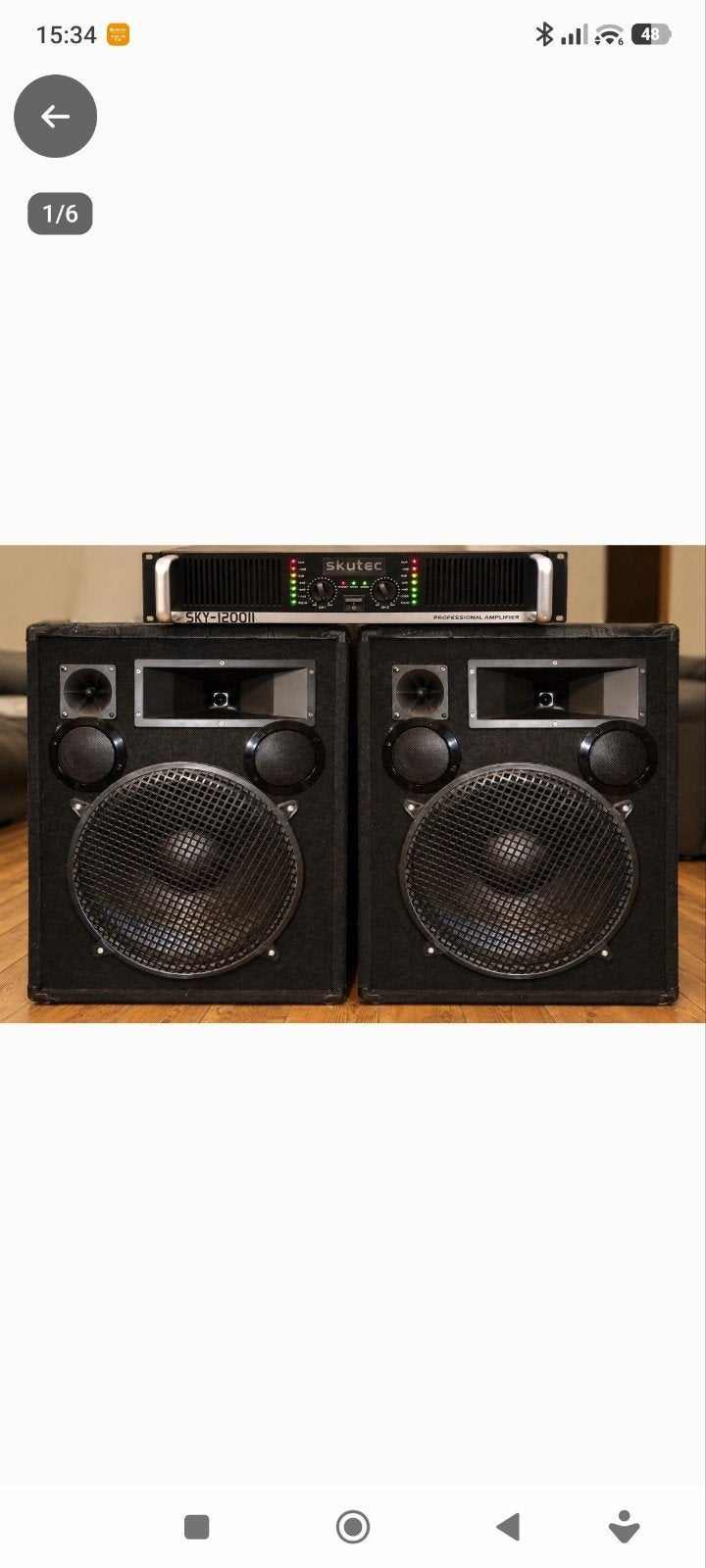 dubbele set met mengpaneel .lees . eenmalig  geen bieding, Muziek en Instrumenten, Ophalen, Zo goed als nieuw, Overige merken