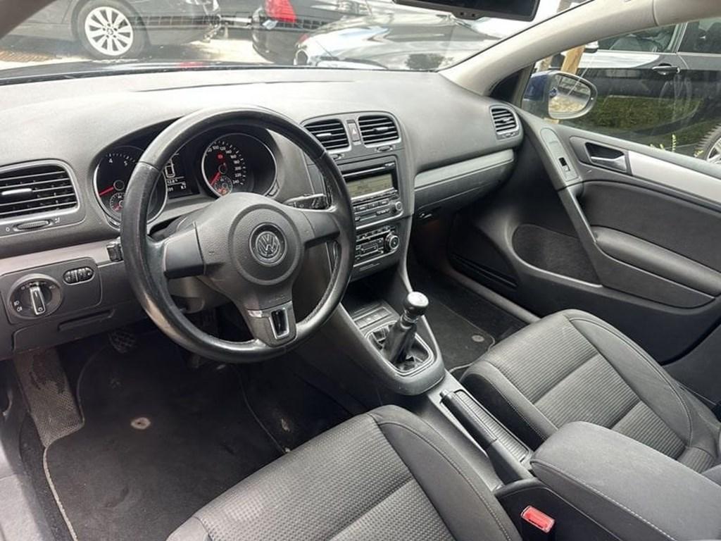 Volkswagen Golf GOLF Vi 1.4i Team /Cruise contr/Park Assist, Auto's, Euro 5, Zwart, https://public.car-pass.be/vhr/a77100cf-f41d-48b0-9018-cd948ab703ca
