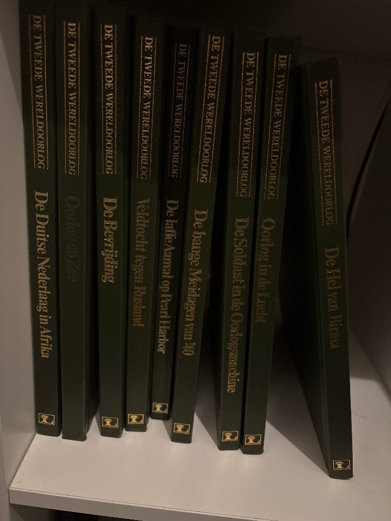 Boeken tweede wereldoorlog, Boeken, Diverse auteurs, Zo goed als nieuw, Overige onderwerpen, Ophalen