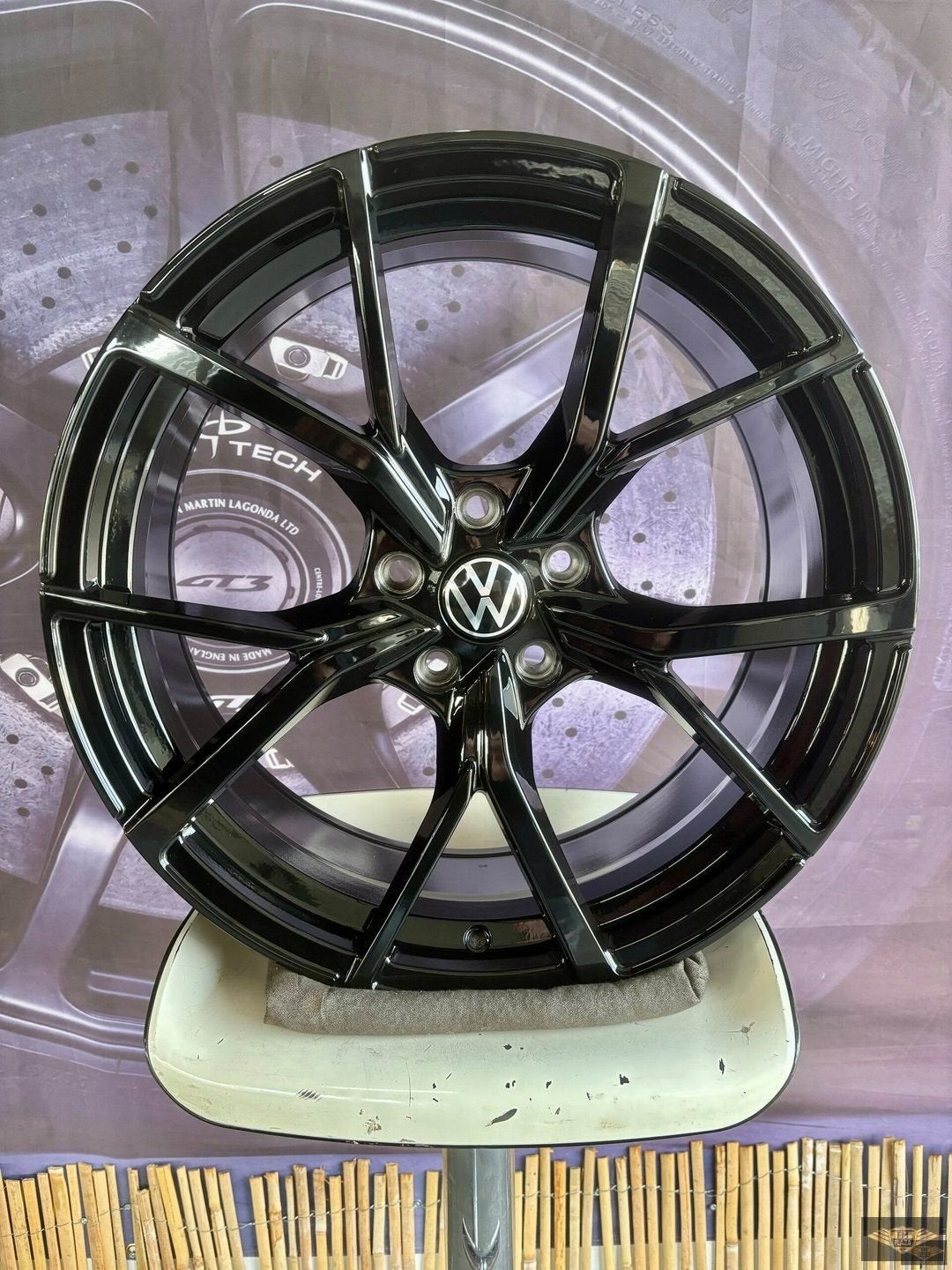 18 inch5x100 VW Polo Estoril Look Velgen Nieuw, Auto-onderdelen, Velg(en), -, -, Nieuw