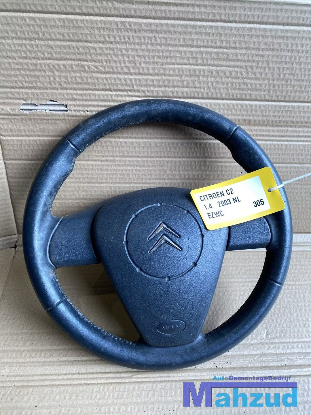 CITROEN C2 JM stuurwiel stuur met airbag 2003-2012, Gebruikt, Citroën, Stellantis N.V., Taurusavenue 1
2132 LS  Hoofddorp, NL