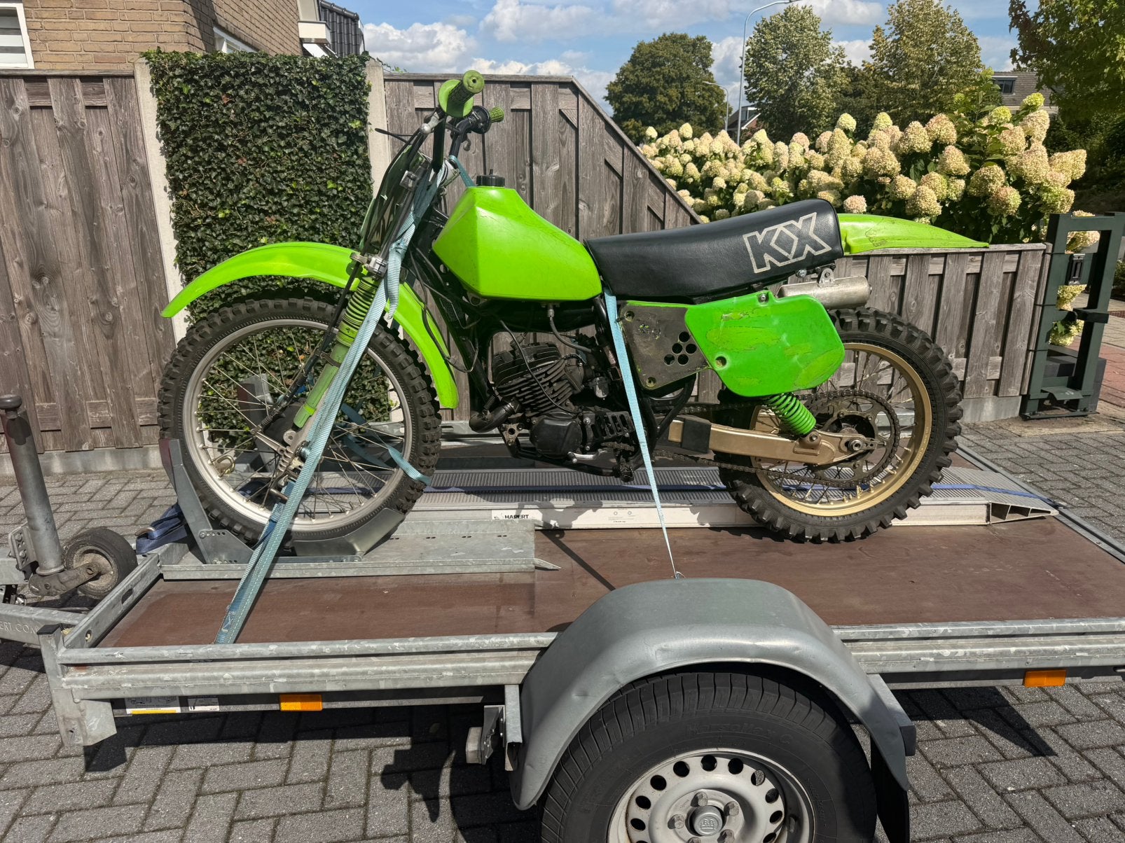 Kawasaki kx 125 1979, Enlèvement ou Envoi, Utilisé, 125 cm³, Autres marques