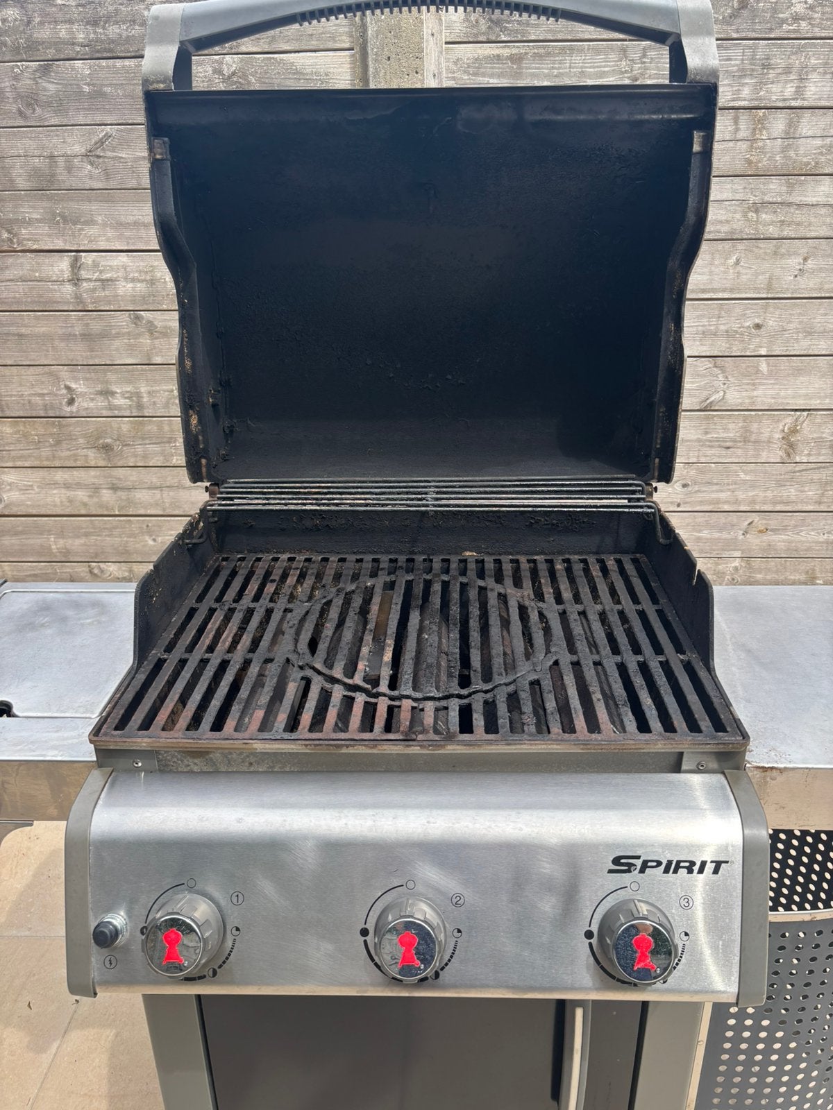 Weber spirit gasbbq, Tuin en Terras, Ophalen, Gebruikt