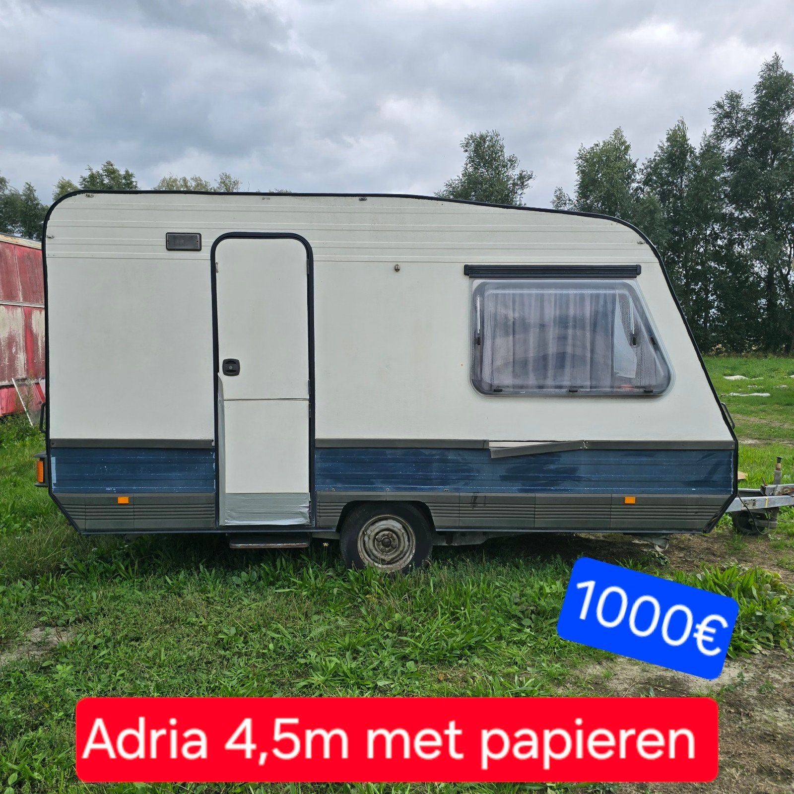 Papiers pour caravanes, auvent de salle de bain, chantier na, Caravanes & Camping, Enlèvement