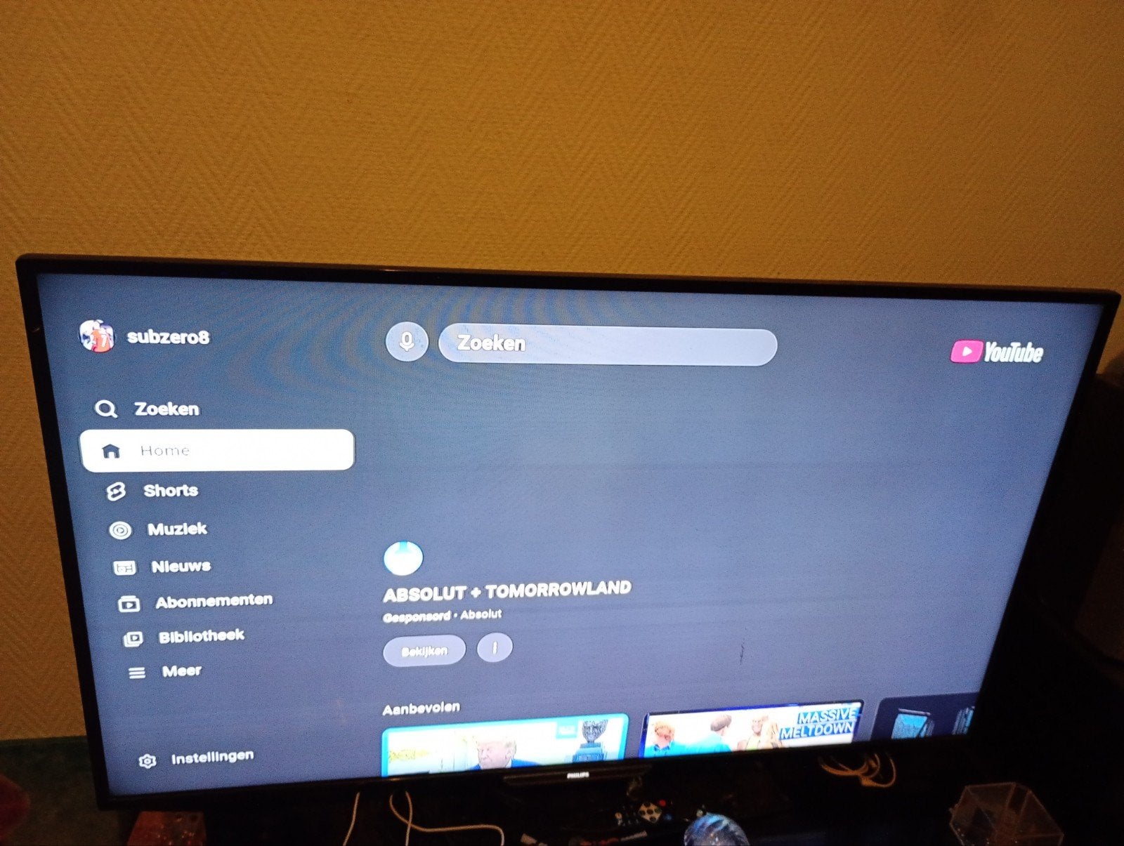 Smart tv Philips, Computers en Software, Monitoren, Ophalen