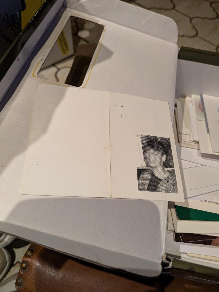 Dp Annie Boone, Verzamelen, Bidprentjes en Rouwkaarten, Ophalen of Verzenden, Bidprentje