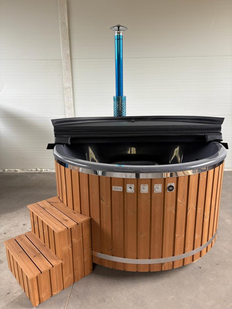 🔥 Luxury Hot Tub 4-5 Persons | Hydro + Air Massage | €3850, Ophalen of Verzenden, Nieuw, Vast