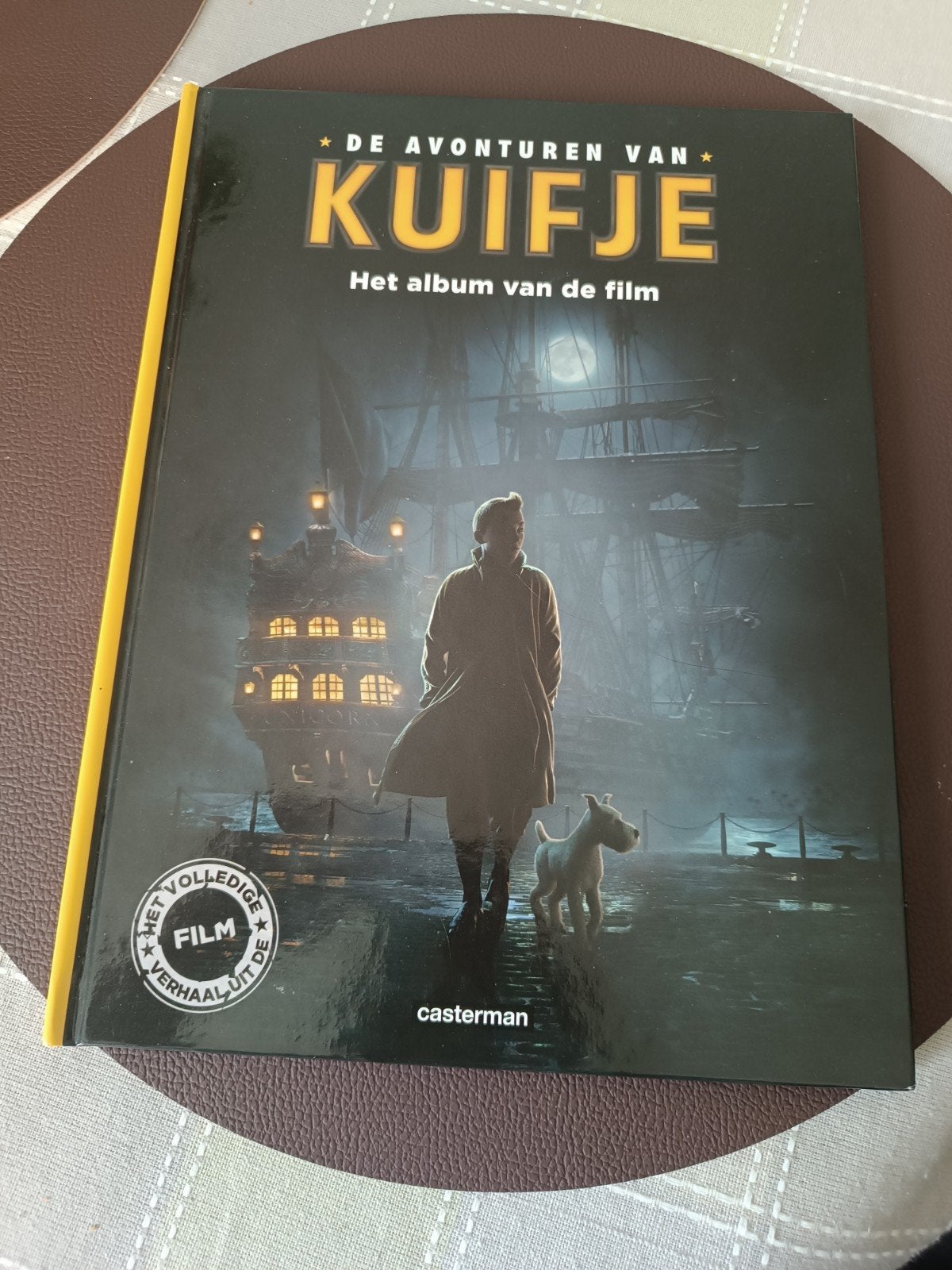 Kuifje album van de film uitgave Peugeot 2011 casterman, Ophalen of Verzenden