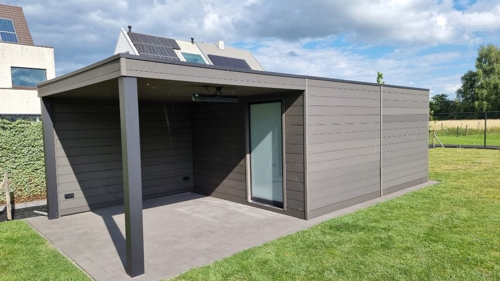 Tuinhuis direct beschikbaar, Ophalen, Kunststof, Tuinhuis, 1 raam