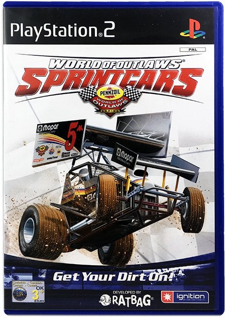 World Of Outlaws Sprint Cars, Gebruikt, 1 speler, Racen en Vliegen, Ophalen of Verzenden