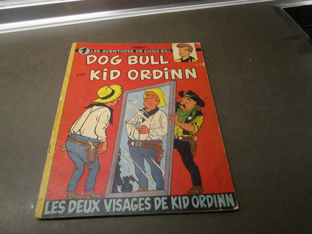 Chick Bill - Les 2 visages de Kid Ordinn - 1959 - 1ère éd., Livres, BD, Tibet, Enlèvement ou Envoi, Une BD, Utilisé