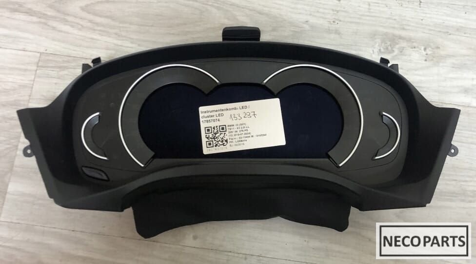 BMW X3 G01 SCHERM TELLER TELLERKLOK 9392558 ORIGINEEL, Auto diversen, Autonavigatie, Gebruikt, -, -, Ophalen of Verzenden