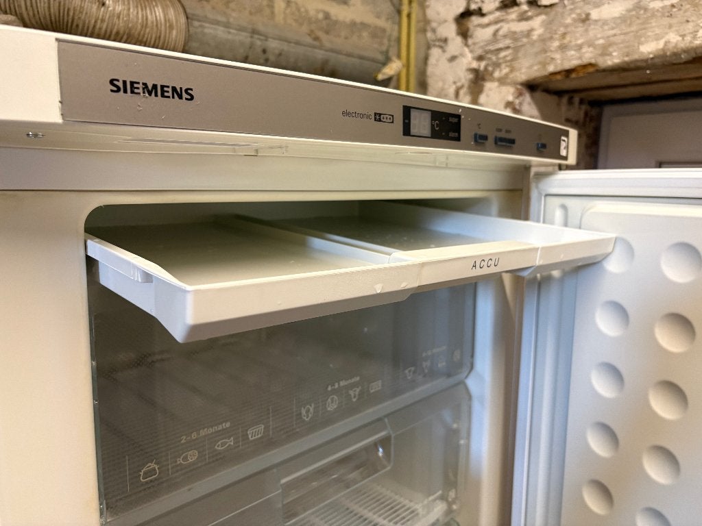 congélateur Siemens GS32S430, Gebruikt, Tussenbouw, 160 cm of meer, Energieklasse A of zuiniger