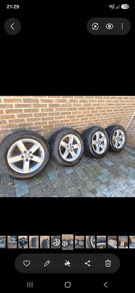 Jantes audi a4 b8 b9 hiver, Autos : Pièces & Accessoires, Pneus hiver, 16 pouces, Véhicule de tourisme, Enlèvement