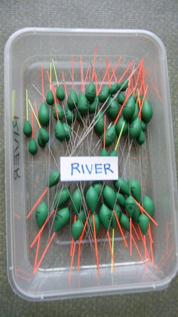 56 flotteurs sensas classic river, Sports nautiques & Bateaux, Pêche à la ligne | Poissons blancs, Enlèvement, Neuf, Flotteur ou Plomb