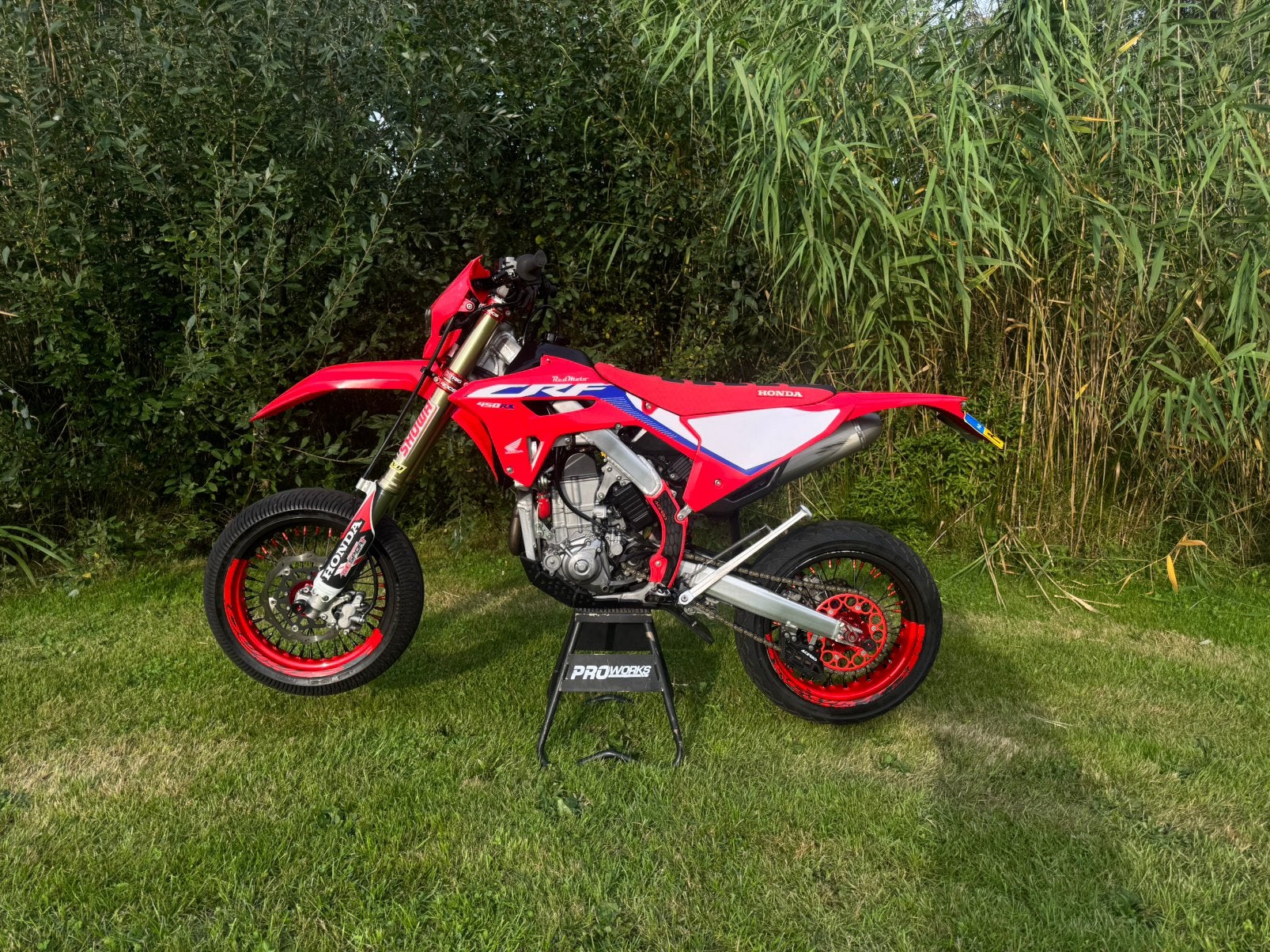 Honda crf 450 redmoto 2021 supermoto, Ophalen, Zo goed als nieuw, Honda