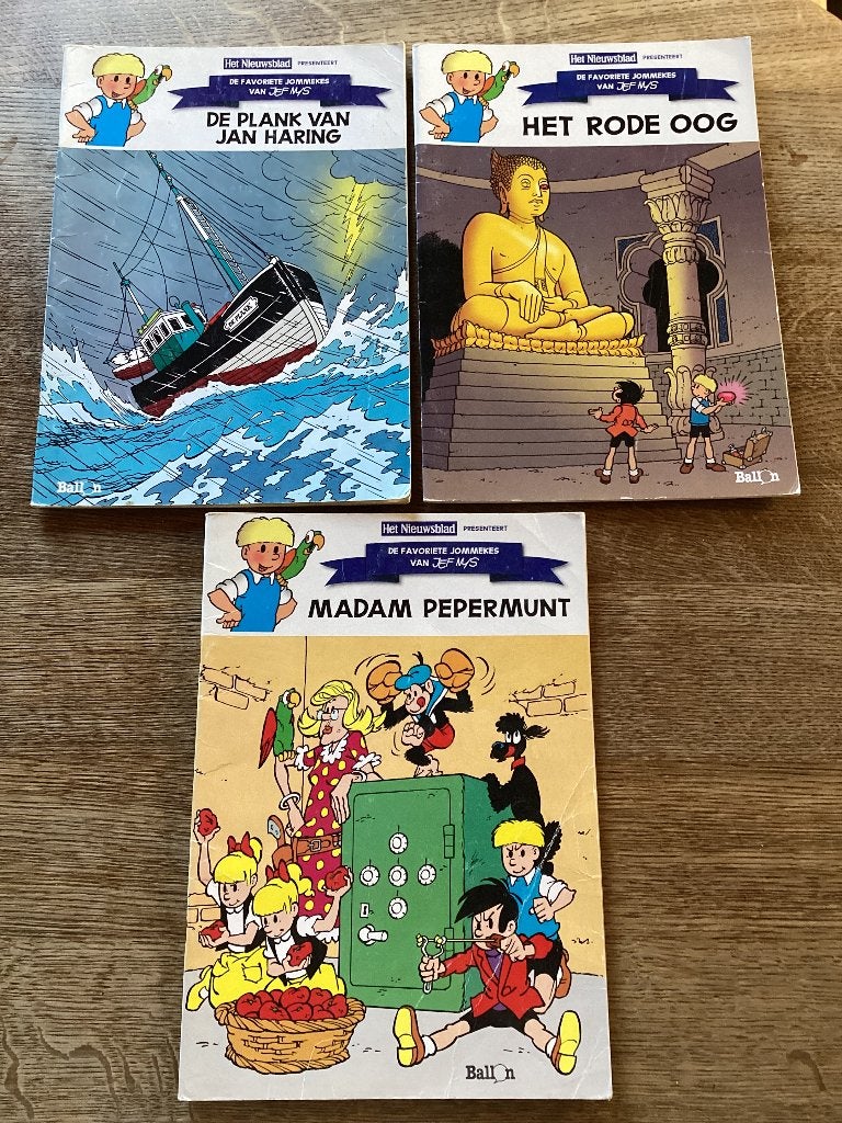 Jommeke, Boeken, Stripverhalen, Meerdere stripboeken, Ophalen of Verzenden, Gelezen