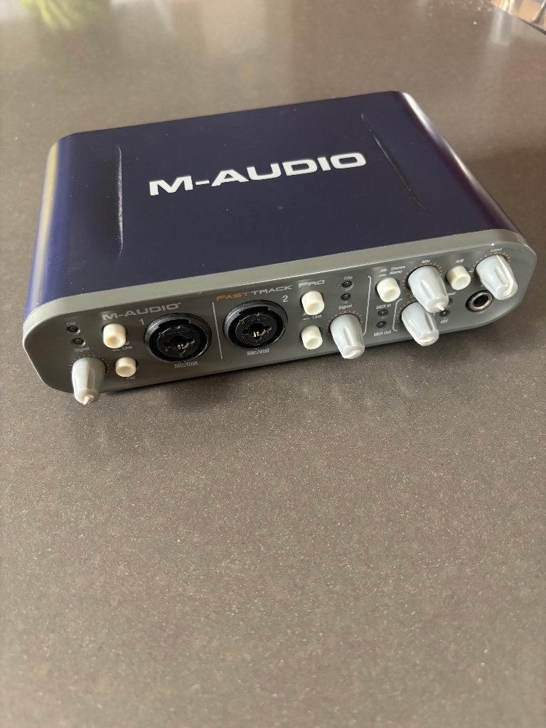 Carte son M-Audio Fast Track Pro, Audio, Tv en Foto, Professionele apparaten, Ophalen of Verzenden, Gebruikt, Audio