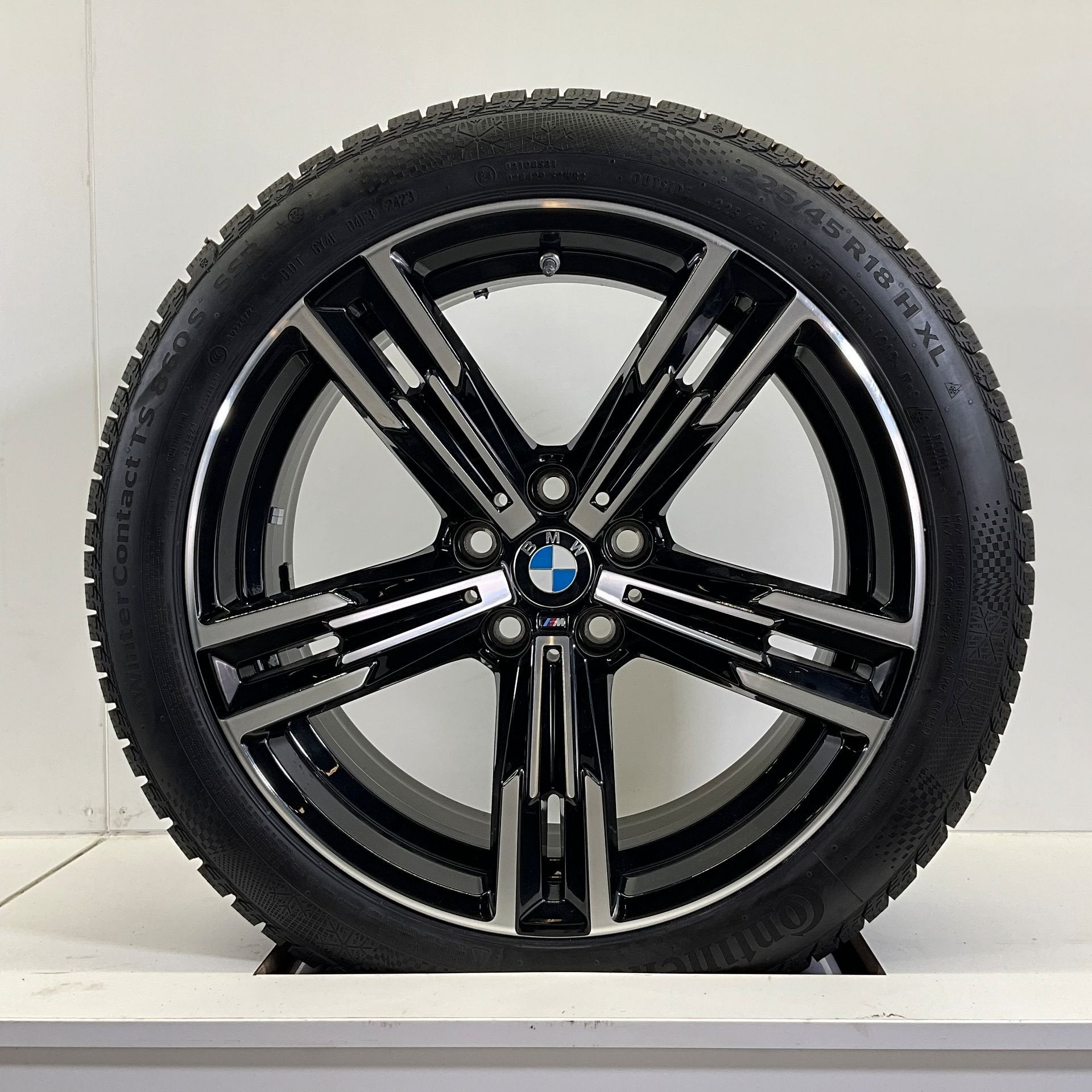 BMW 2, 3 EN 4 SERIE SET VELGEN + WINTERBANDEN 18 INCH ORIG., Auto-onderdelen, 18 inch, Gebruikt, -, -
