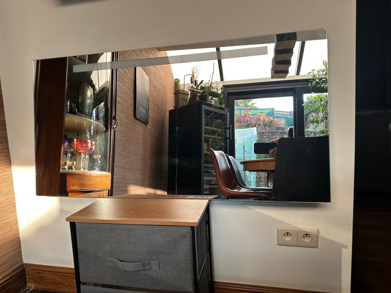 Miroir sdb led, Enlèvement, Comme neuf, 50 à 75 cm, 100 à 150 cm