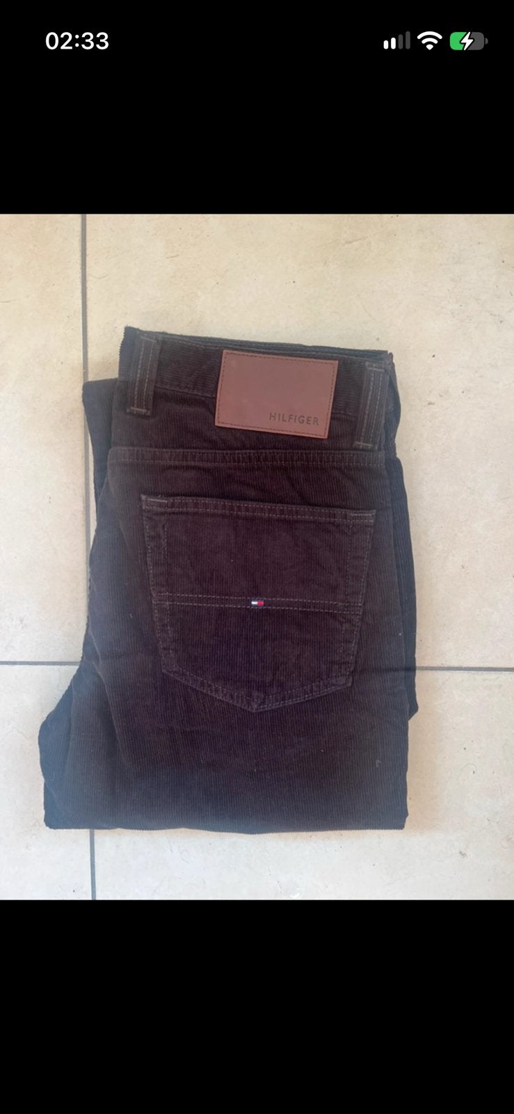 Tommy hilfiger w32 L34.donker bruin, Ophalen of Verzenden, Zo goed als nieuw