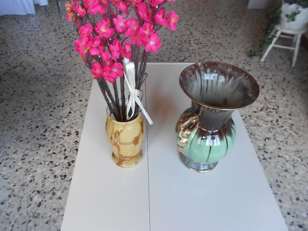 lot de 2 vases peu s'acheter la pièce, Enlèvement ou Envoi
