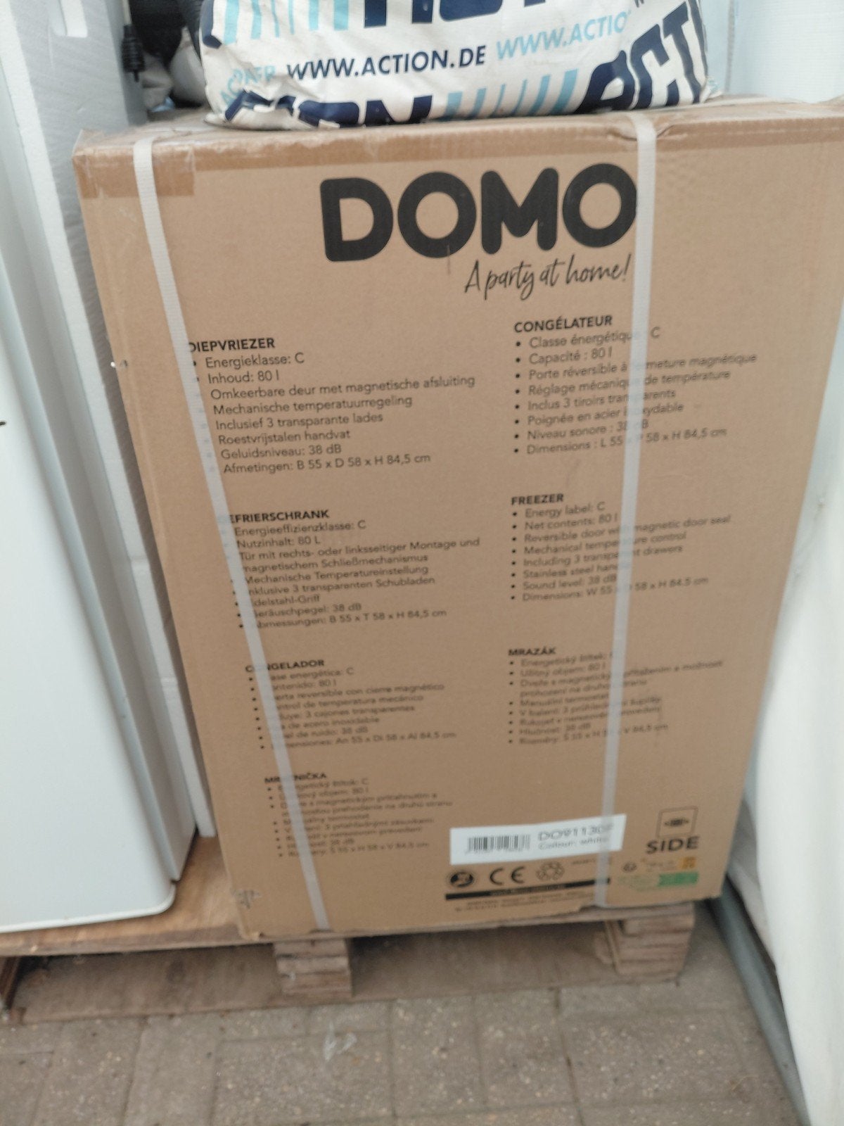 Diepvriezer,nieuwe.DOMO do91130f, Elektronische apparatuur, Ophalen