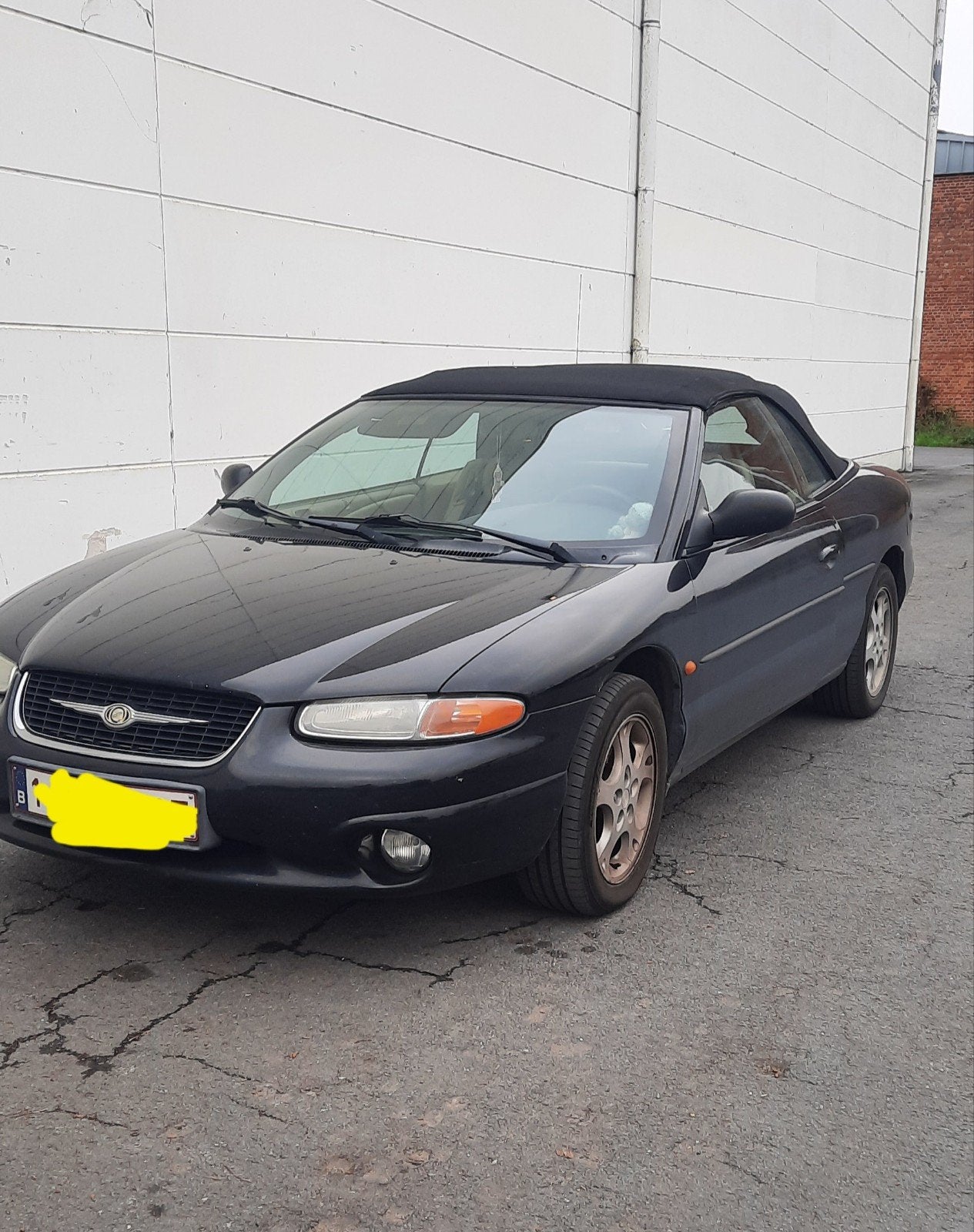 Chrysler stratus cabrio, Auto's, Dealer onderhouden, Beige, Cabriolet, Zwart