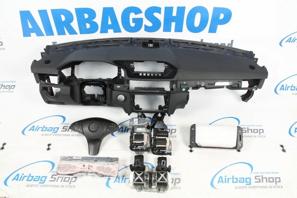 Airbag set - dashboard 3 spaak mercedes e klasse w212