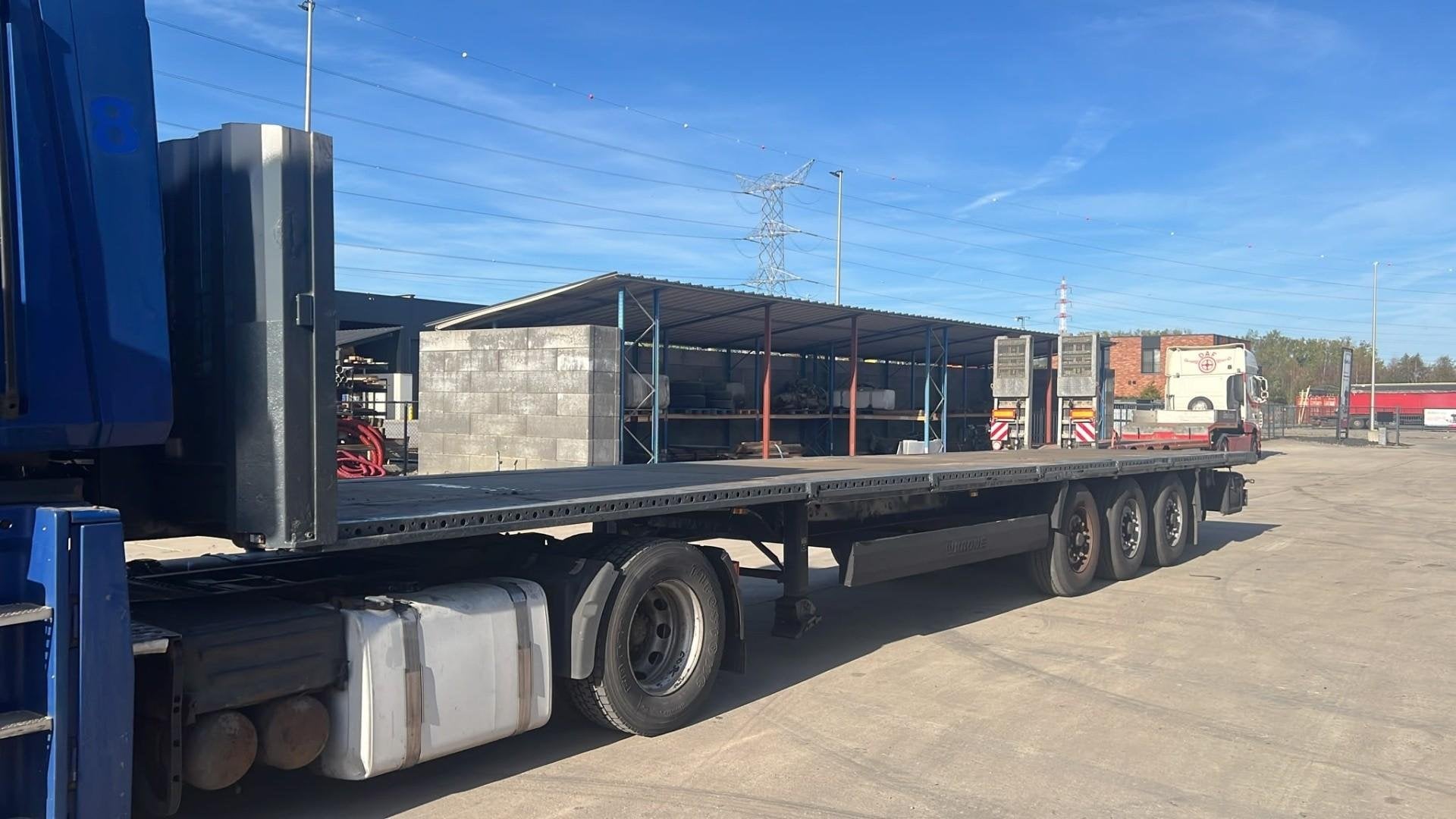 Krone SDP27 (DISC BRAKES / BPW AXLES / FREINS DISQUE) EL2561, Auto's, Overige kleuren, Overige brandstoffen, Bedrijf, Aanhangers en Opleggers