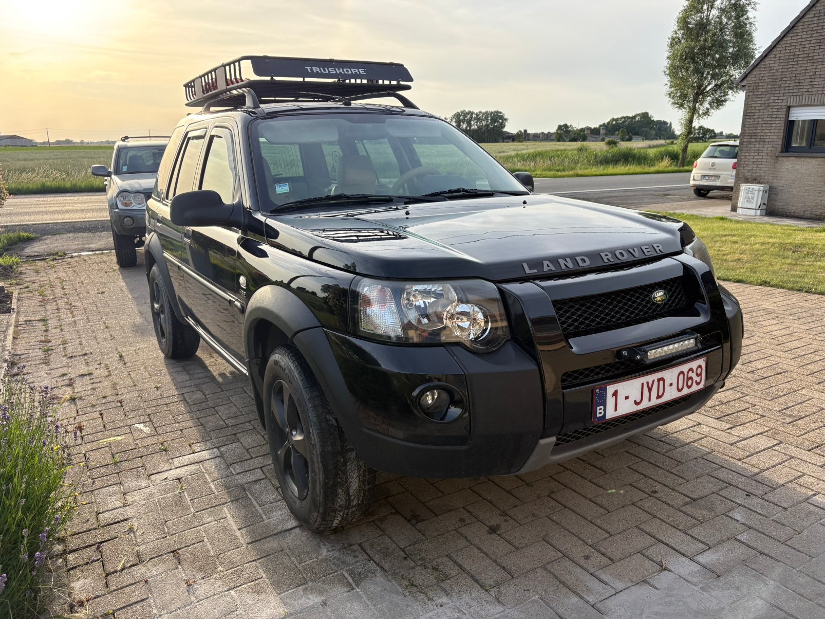 Landrover freelander, Auto's, Automaat, Beige, 2000 kg, Zwart
