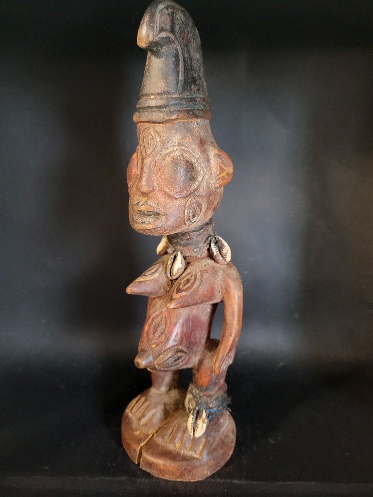 Statue africaine, Yoruba, Enlèvement ou Envoi, Sculpture