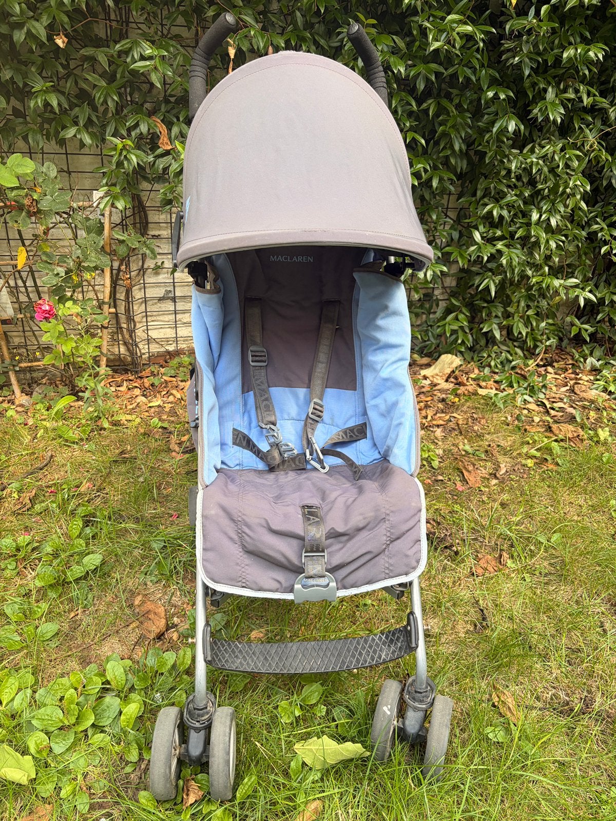Poussette MacLaren + protection pluie, Enfants & Bébés, Enlèvement, Maclaren